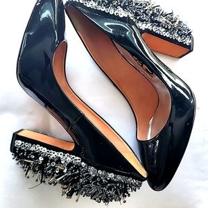 Rochas Embellished Heel Pumps